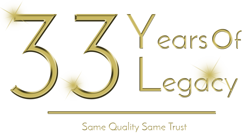 33 Years Legacy