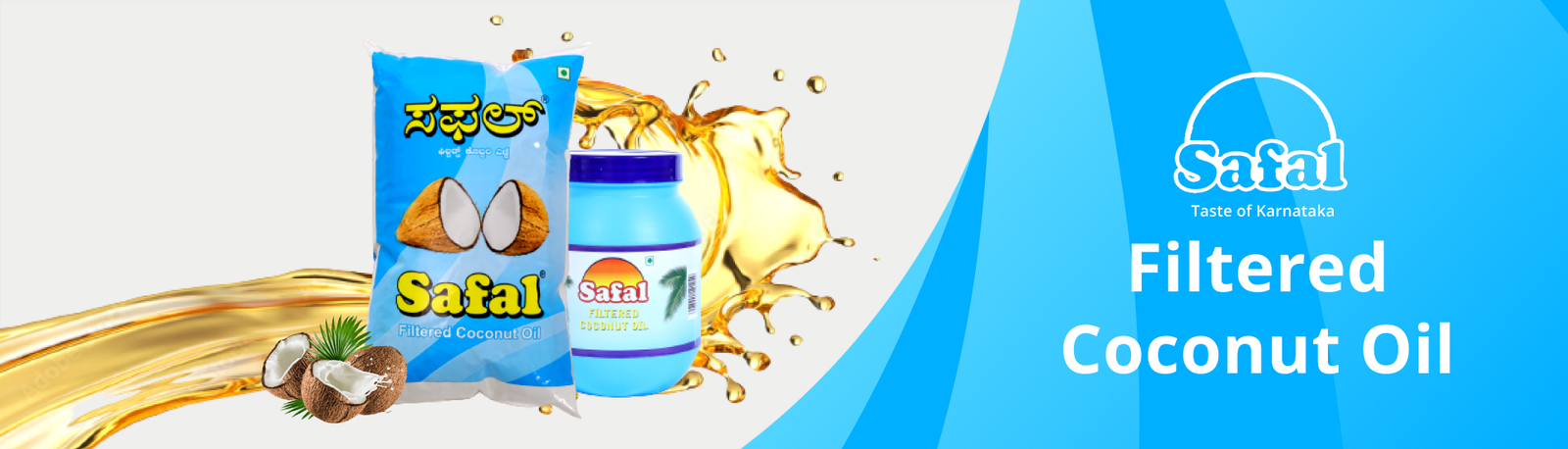 Safal Filtered Coconut Oil
