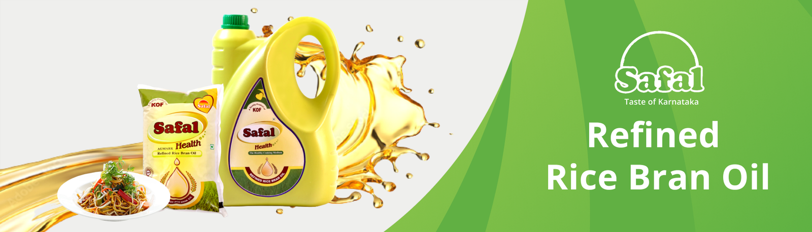 Safal Health Rice Bran Refined Oil